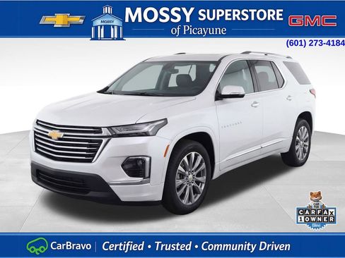 Used 2023 Chevrolet Traverse Premier w/ LPO, Floor Liner Package image 1