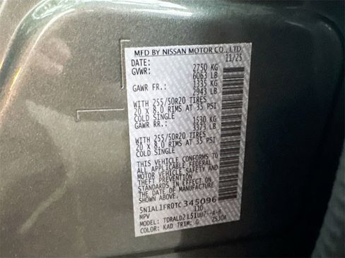 Used 2026 INFINITI QX60 Luxe w/ Cargo Package image 36