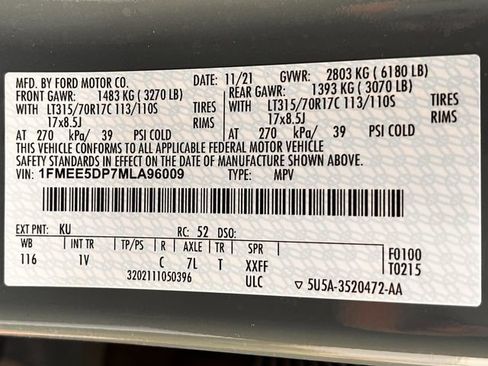 Used 2021 Ford Bronco Badlands w/ Sasquatch Package image 34