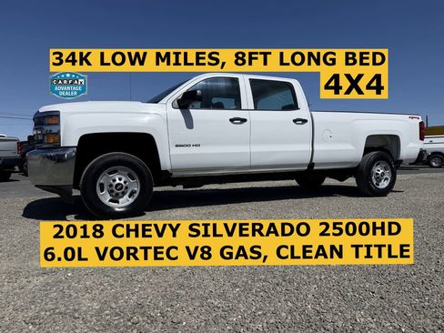 Used 2018 Chevrolet Silverado 2500 W/T AWD/4WD image 1
