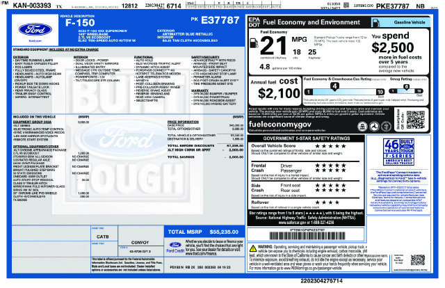 Used 2023 Ford F150 XLT w/ Equipment Group 302A High RWD image 26