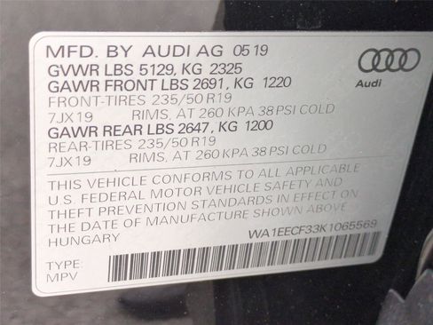 Used 2019 Audi Q3 2.0T Premium Plus w/ Premium Plus Package AWD/4WD image 25