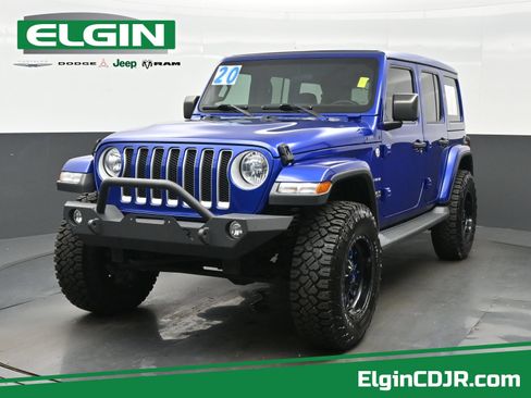 Used 2020 Jeep Wrangler Unlimited Sahara AWD/4WD image 1