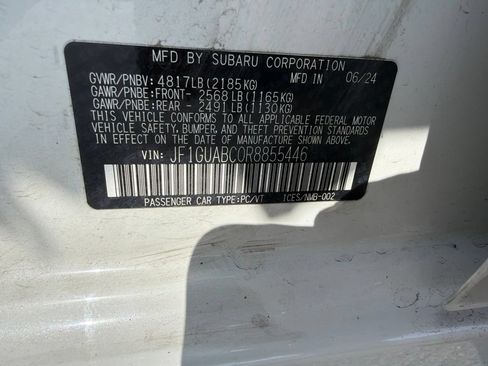 Used 2024 Subaru Impreza 2.0i AWD/4WD image 12