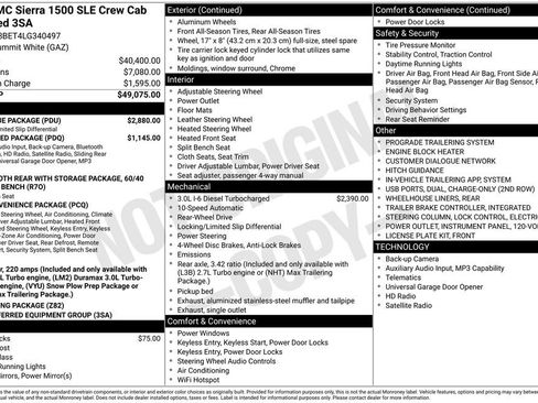 Used 2020 GMC Sierra 1500 SLE w/ SLE Value Package image 9