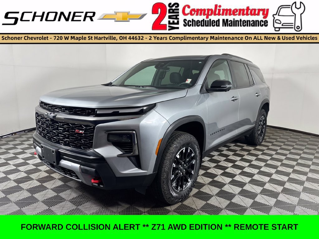 Used 2025 Chevrolet Traverse Z71 w/ LPO, Floor Liner Package AWD/4WD image 1