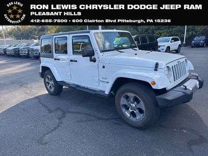 Certified 2018 Jeep Wrangler Unlimited Sahara