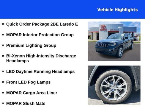 Used 2021 Jeep Grand Cherokee Laredo RWD image 4