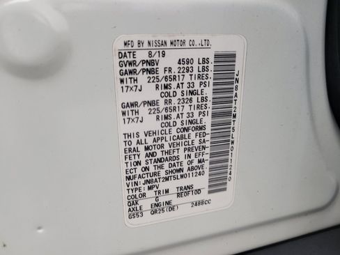 Used 2020 Nissan Rogue SV FWD image 33