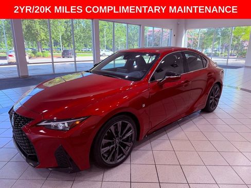 Certified 2023 Lexus IS 350 F Sport w/ Navigation Package RWD image 3