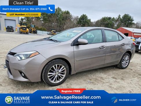 Used 2014 Toyota Corolla LE FWD image 1