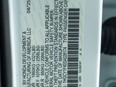 Used 2025 Honda Accord SE image 40