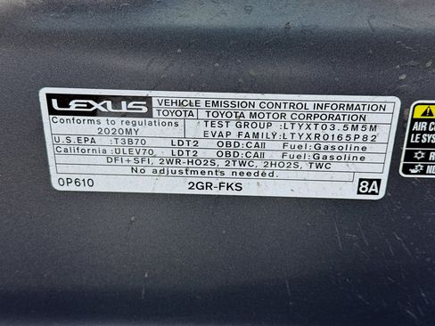 Used 2020 Lexus RX 350 F Sport w/ Cold Weather Package image 20