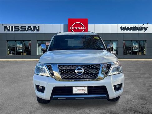 Used 2019 Nissan Armada Platinum w/ Captain's Chairs Package image 2