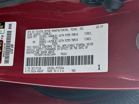 Used 2019 Toyota Tundra SR5 w/ SR5 Upgrade Package image 36