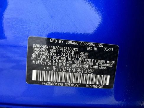 Used 2023 Subaru WRX Premium AWD/4WD image 23