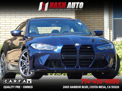 Used 2022 BMW M4 Coupe RWD image 1