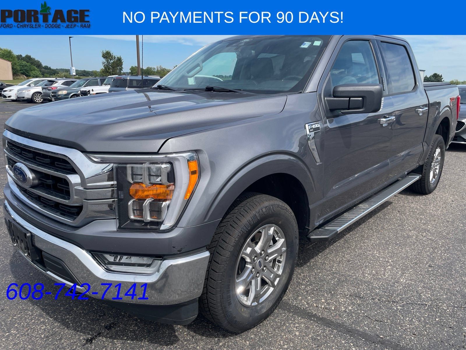 Used 2022 Ford F150 XLT w/ Equipment Group 302A High AWD/4WD image 3