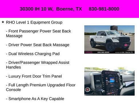 Used 2025 RAM 1500 RHO w/ RHO Level 1 Equipment Group AWD/4WD image 20