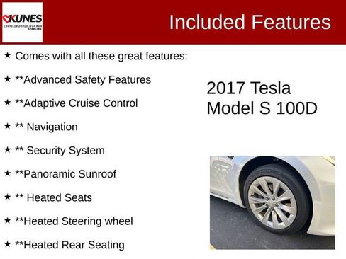 Used 2017 Tesla Model S 100D image 2