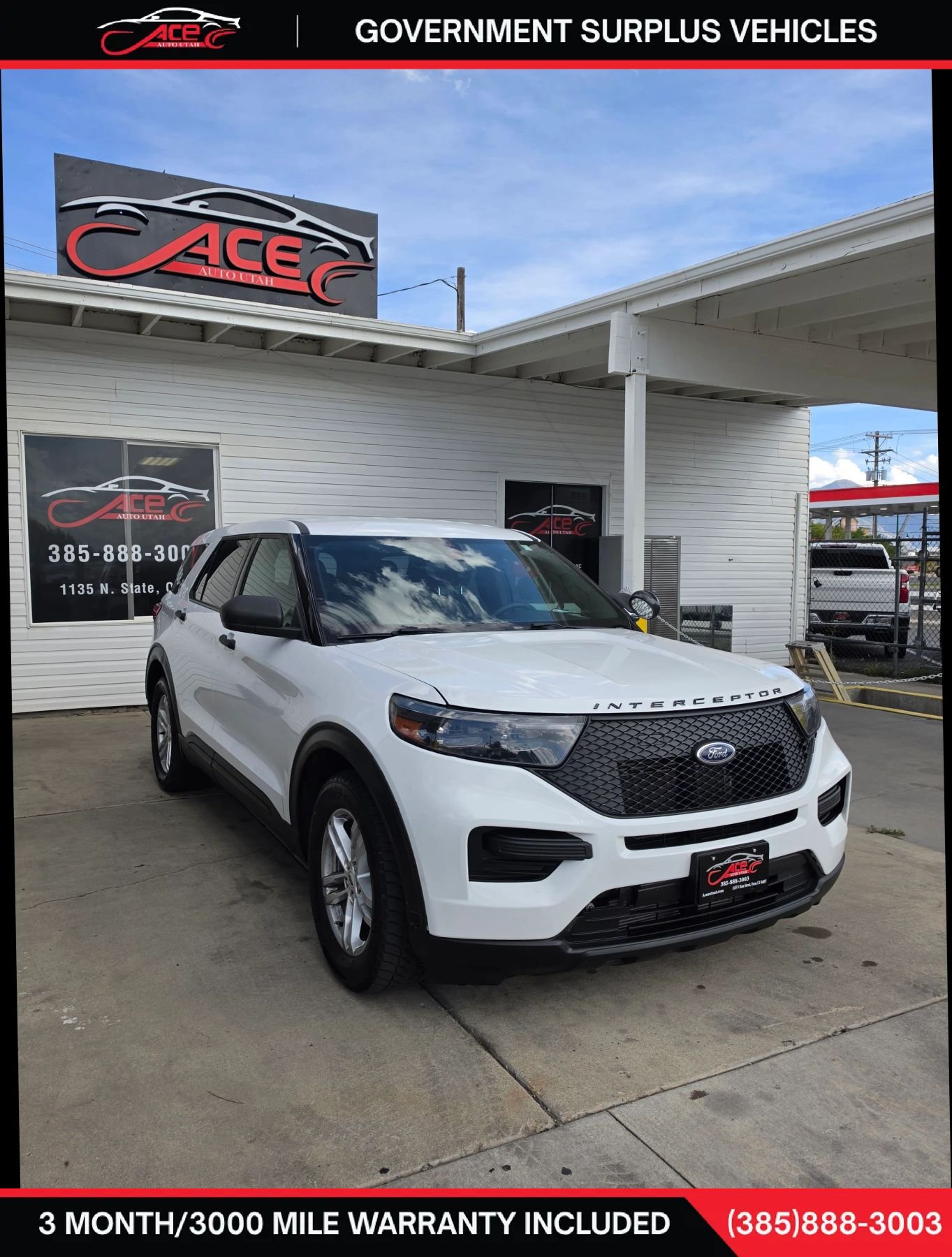 Used 2021 Ford Explorer 4WD Police Interceptor image 1