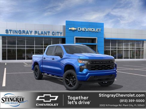 New 2026 Chevrolet Silverado 1500 Custom w/ Turbomax Blackout Package image 1
