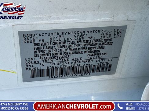 Used 2025 Nissan Sentra SV FWD image 40