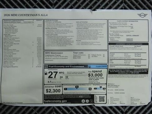 New 2026 MINI Cooper Countryman S image 9
