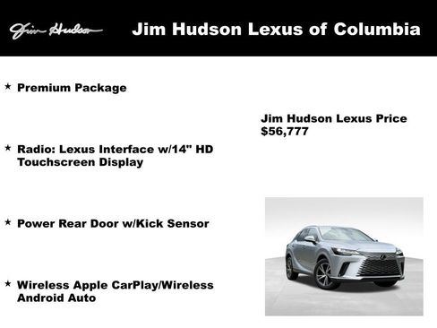 Certified 2025 Lexus RX 350 Premium FWD image 4