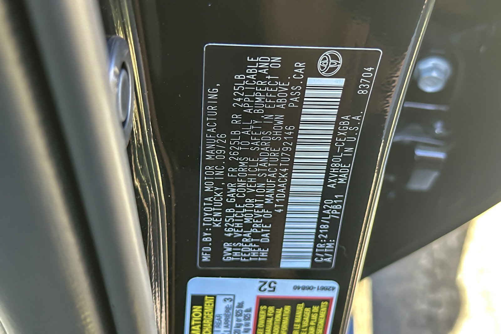 New 2026 Toyota Camry XLE w/ Premium Package FWD image 33