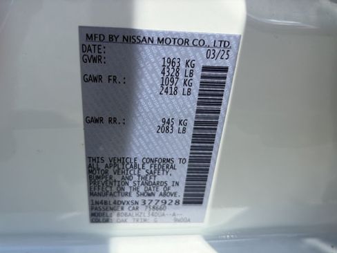 Used 2025 Nissan Altima 2.5 SV FWD image 15