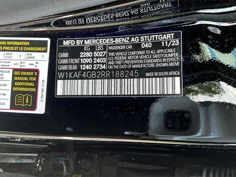 New 2024 Mercedes-Benz C 300 Sedan image 9