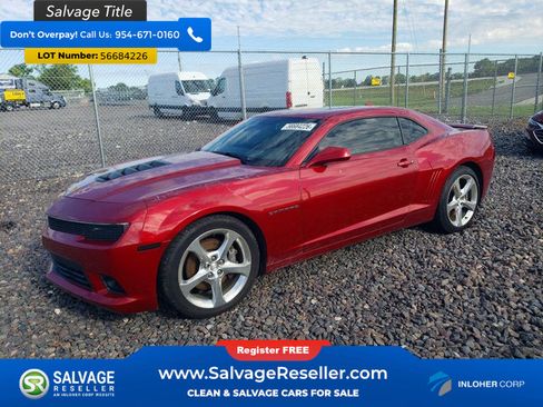 Used 2015 Chevrolet Camaro SS w/ RS Package RWD image 1