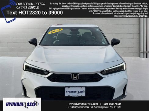 Used 2025 Honda Civic Sport image 2