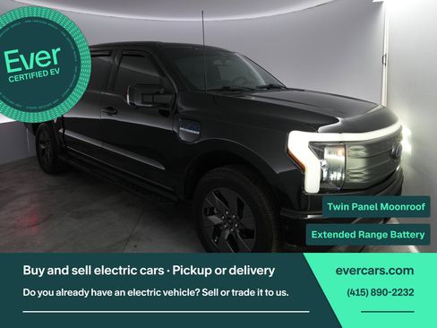 Used 2023 Ford F150 Lightning Lariat w/ Equipment Group 511A High image 1