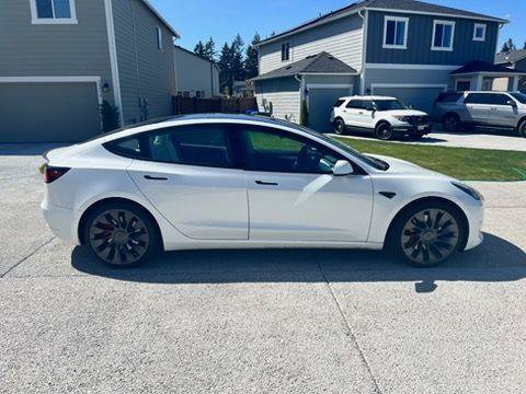 Used 2021 Tesla Model 3 Performance AWD/4WD image 3