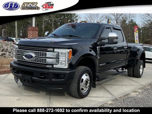 Used 2017 Ford F350 Platinum w/ Platinum Ultimate Package AWD/4WD image 3