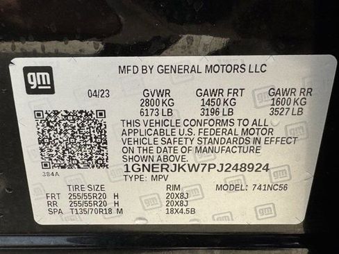Used 2023 Chevrolet Traverse RS w/ LPO, Floor Liner Package FWD image 40
