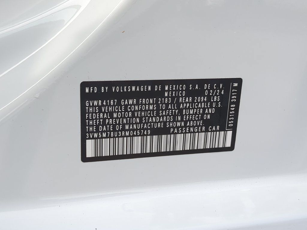 Certified 2024 Volkswagen Jetta S FWD image 30
