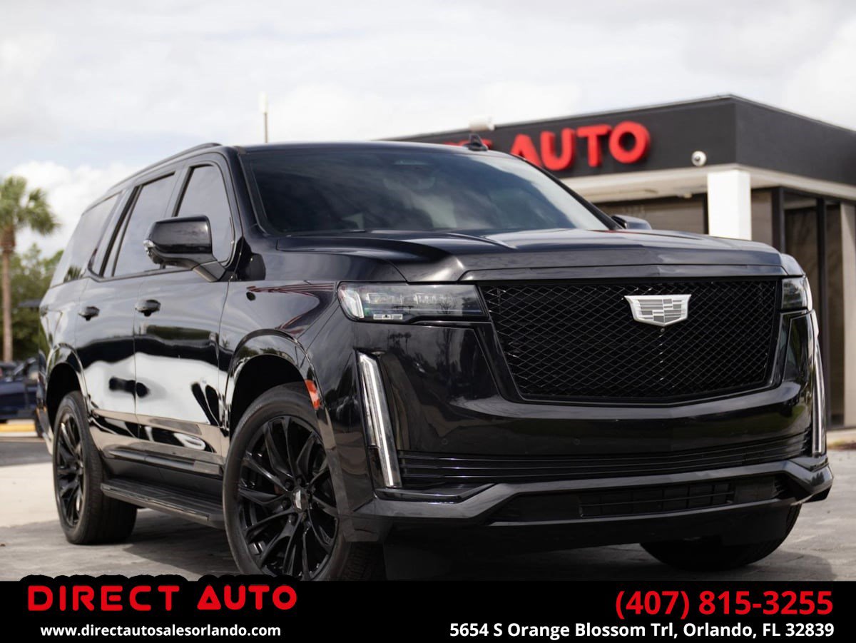 Used 2021 Cadillac Escalade Sport w/ LPO, ONYX Package RWD image 1