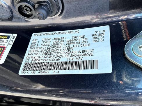 Used 2019 Honda CR-V EX-L image 36