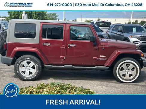 Used 2007 Jeep Wrangler Unlimited Sahara w/ Trailer Tow Group AWD/4WD image 3