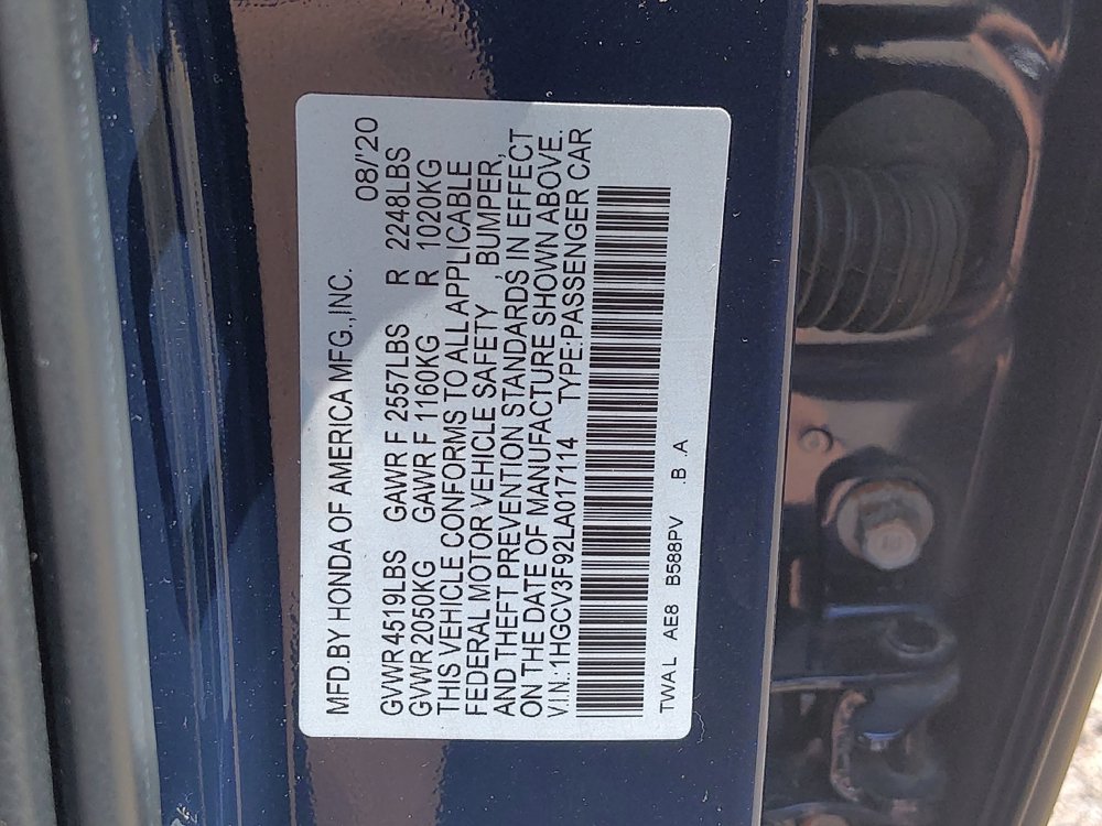 Used 2020 Honda Accord Touring image 33