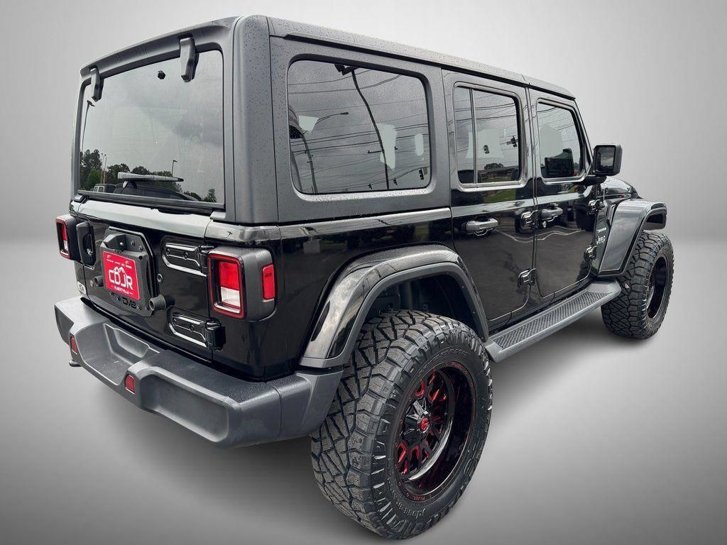 Used 2020 Jeep Wrangler Unlimited Sahara AWD/4WD image 3