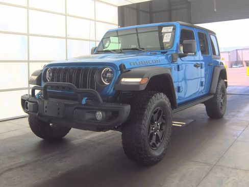 Used 2023 Jeep Wrangler Unlimited Rubicon 4xe AWD/4WD image 1