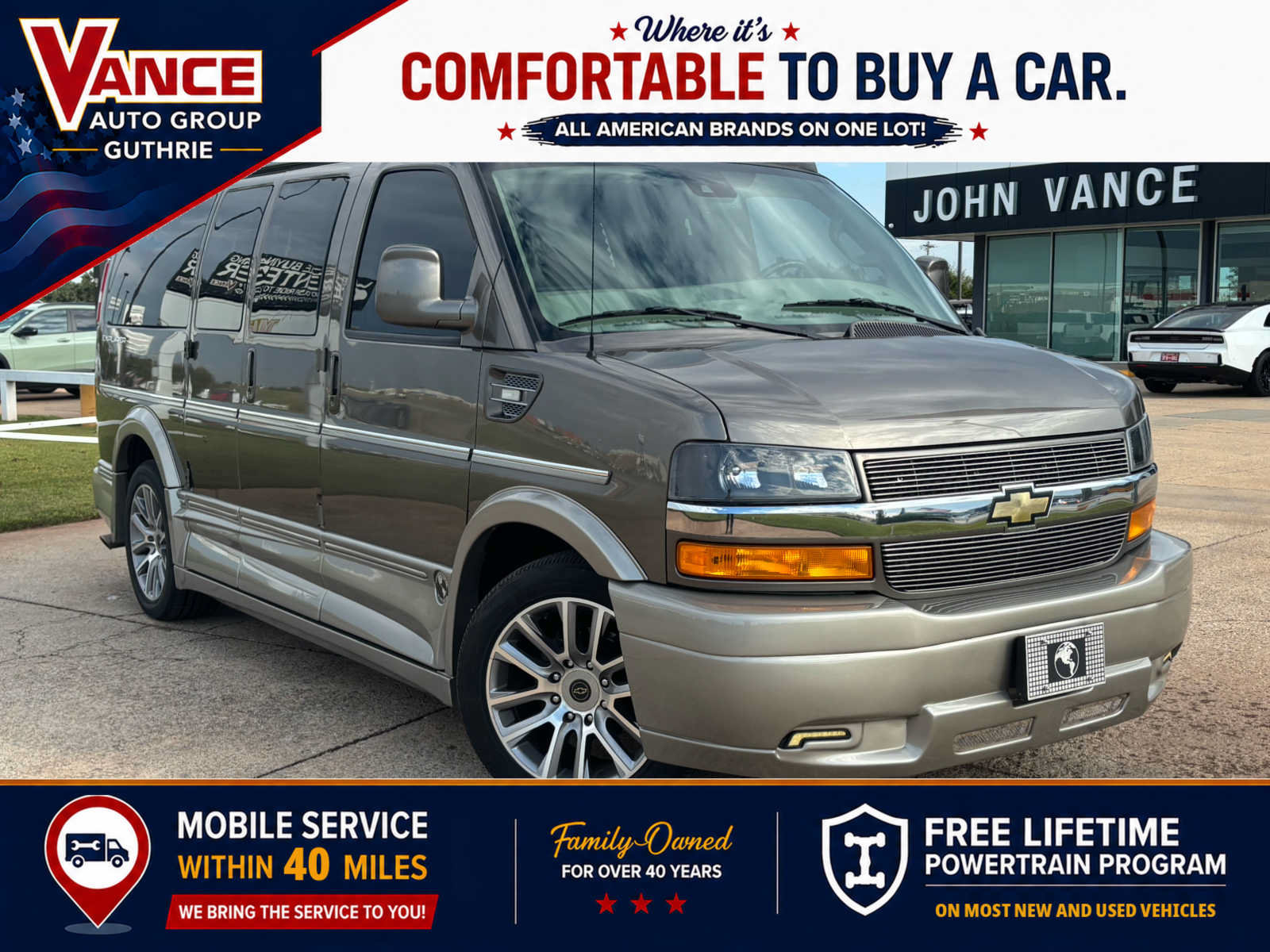 Used 2021 Chevrolet Express 2500 w/ Enhanced Convenience Package RWD image 1