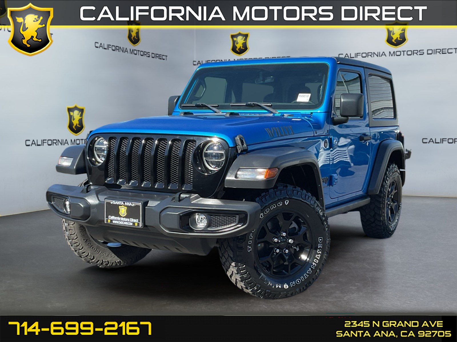 Used 2021 Jeep Wrangler Sport AWD/4WD image 1