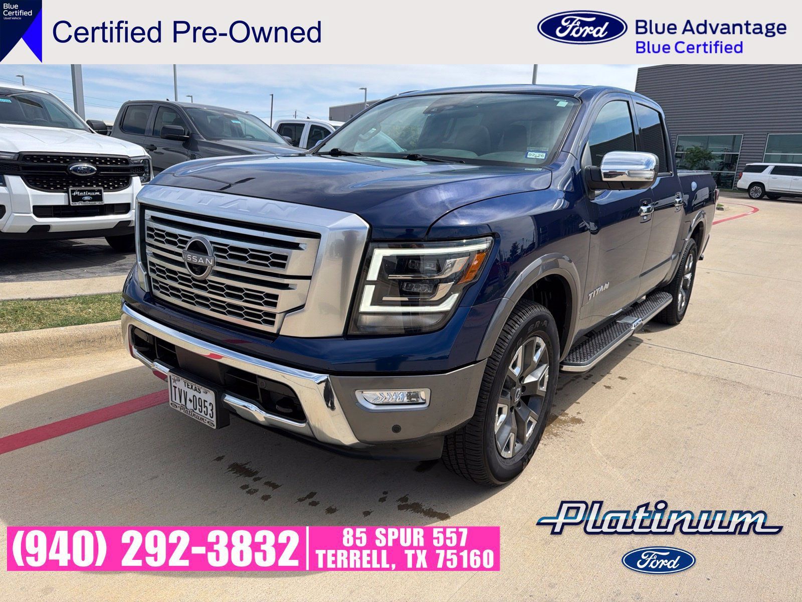 Used 2023 Nissan Titan Platinum Reserve w/ Moonroof Package AWD/4WD image 4