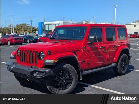 Used 2021 Jeep Wrangler Unlimited Sahara image 1