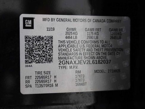 Used 2020 Chevrolet Equinox LT w/ Driver Convenience Package FWD image 41